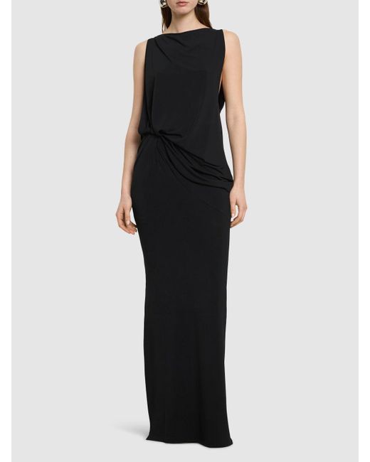 Jacquemus La Jupe Peploロングスカート Black