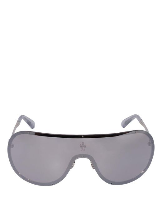 Moncler Gray Avionn Sunglasses for men
