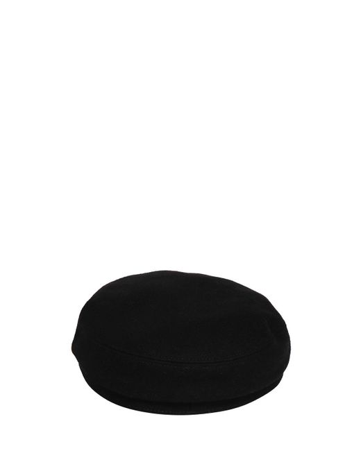 Isabel Marant Evie ウールブレンドベレー帽 Black