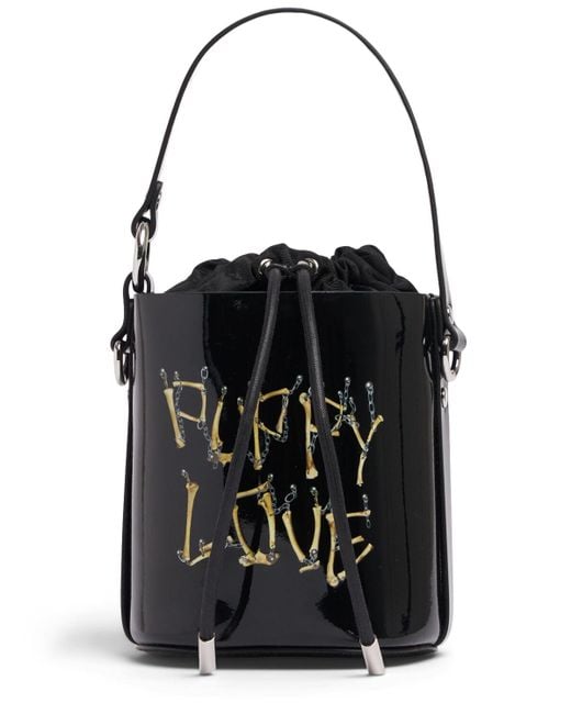 Bolso bucket daisy de piel Vivienne Westwood de color Black