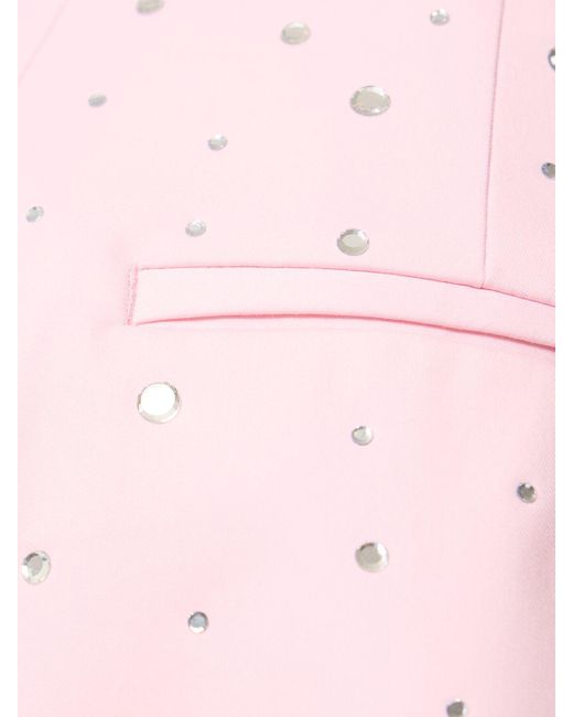Short en coton mélangé embelli! GIUSEPPE DI MORABITO en coloris Pink