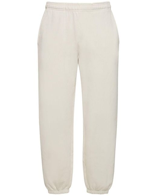 Pantaloni in felpa di cotone di Entire studios in White da Uomo