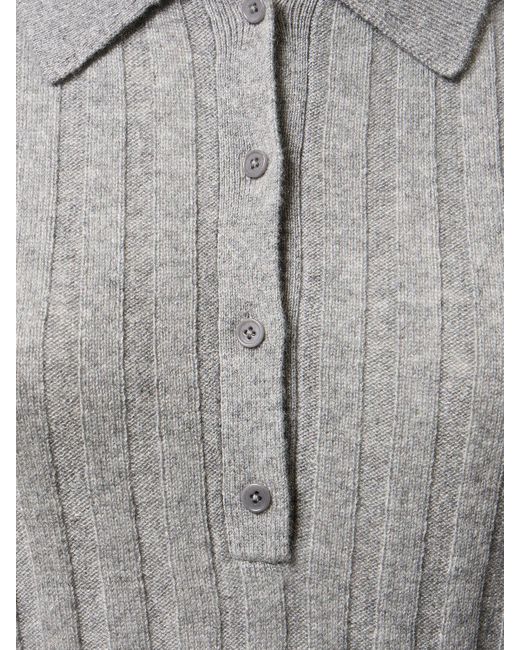 Vestito walsh in cashmere di Reformation in Gray