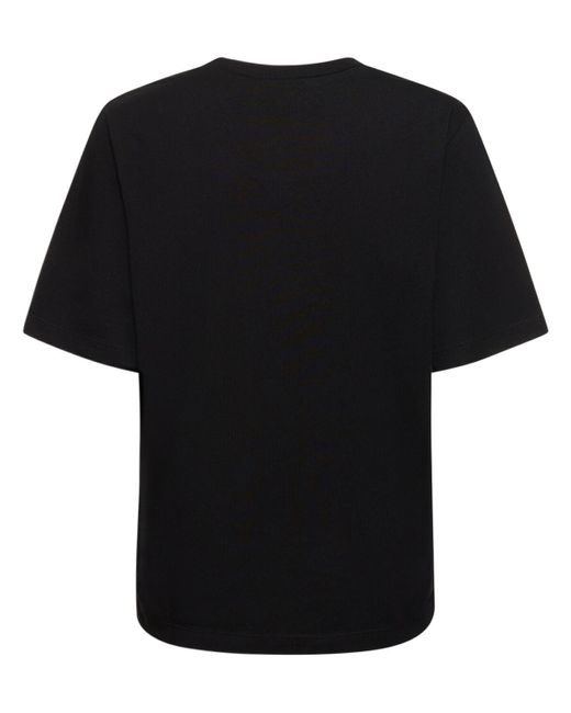 DSquared² Black T-shirt Aus Baumwolle Mit Logo
