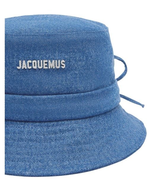 Jacquemus Blue Hut Aus Baumwolle "le Bob Gadjo"