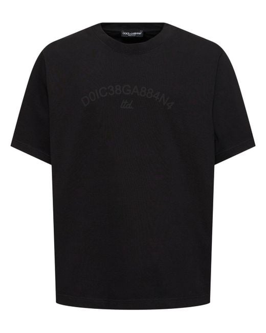 メンズ Dolce & Gabbana ジャージーtシャツ Black