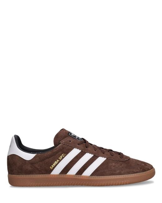 Adidas Originals Brown Samba Spezial Sneakers for men