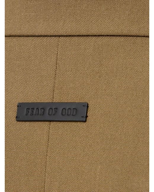 Giacca california 8th in lana di Fear Of God in Green da Uomo