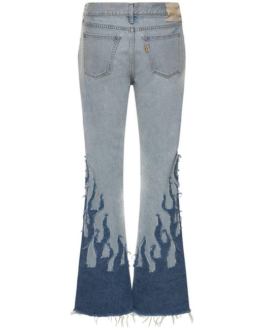 GALLERY DEPT. Blvd La Flare Flame Jeans in Blue for Men | Lyst