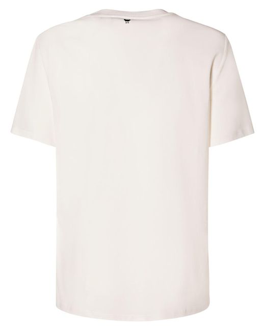Weekend by Maxmara Natural Nervi Printed Cotton Jersey T-Shirt