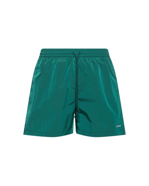 Shorts mare tobes di Carhartt in Green da Uomo