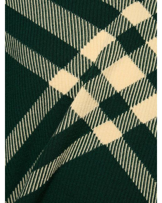 Burberry Polohemd aus einem Wollgemisch in Green für Herren