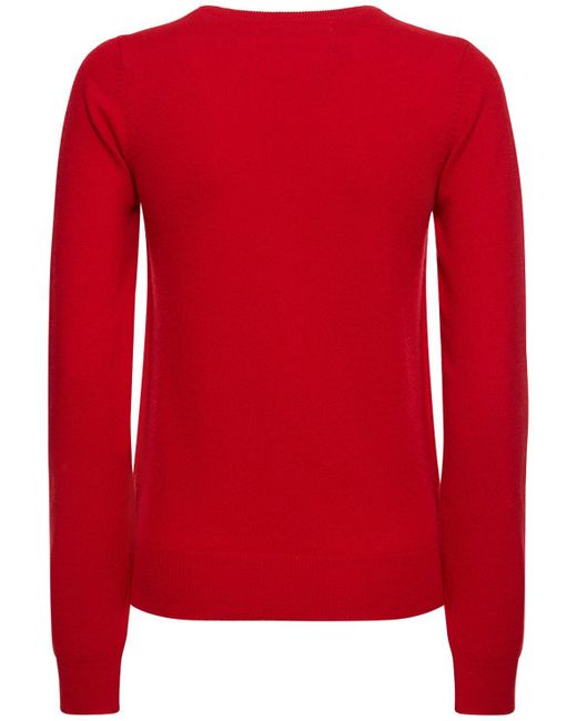 Extreme Cashmere カシミアブレンドニットセーター Red