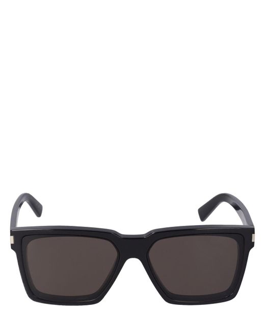 Saint Laurent Brown Sl 610 Recycled Acetate Sunglasses for men