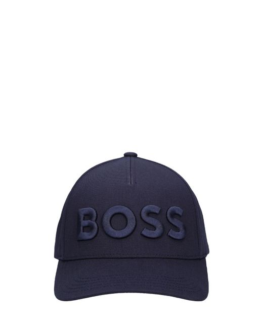 Boss Blue Sevile Cotton Hat for men