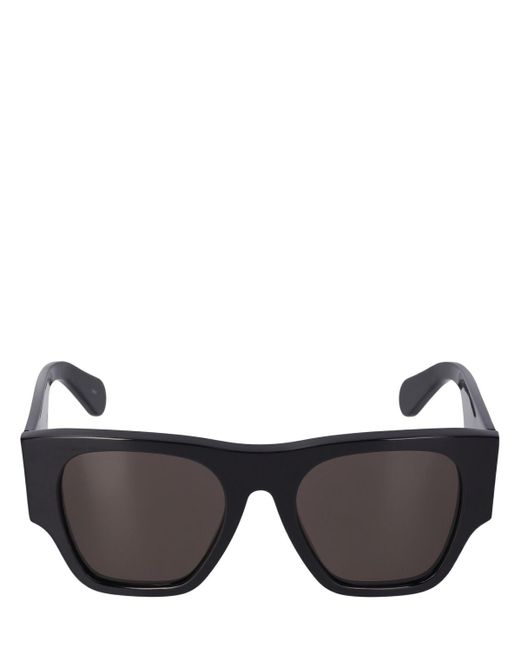 Chloé Black Oversized Squared Bio-acetate Sunglasses