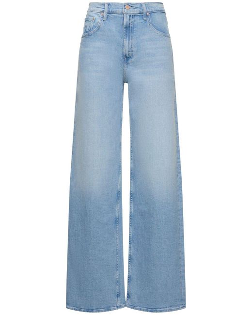 Mother Blue High Waisted Spinner Stonewashed Jeans