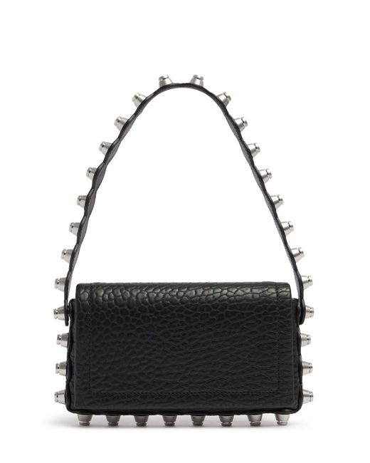 Alexander Wang Roz パブルレザーチェーンウォレット Black