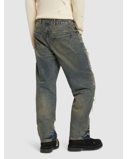 Jeans de denim Represent de hombre de color Gray