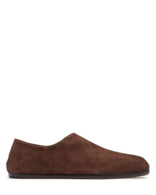 メンズ Maison Margiela Tabi バブーシュローファー Brown