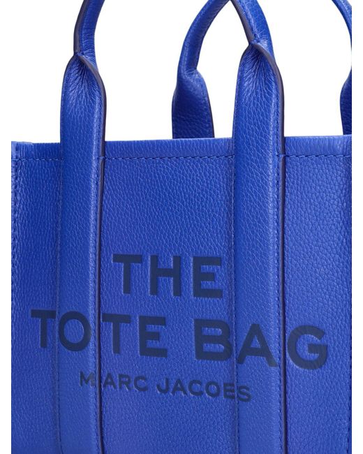 Bolso the small tote de piel Marc Jacobs de color Blue