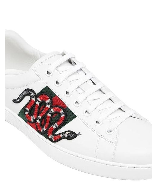 ace embroidered sneaker snake
