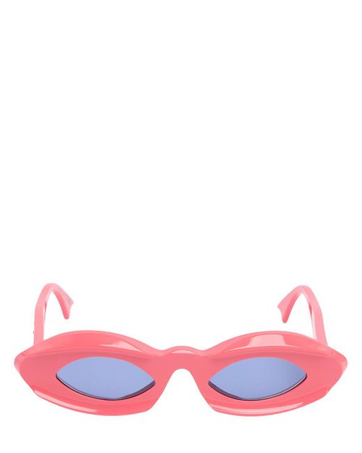 Gafas de sol de acetato rosa Marni de color Pink