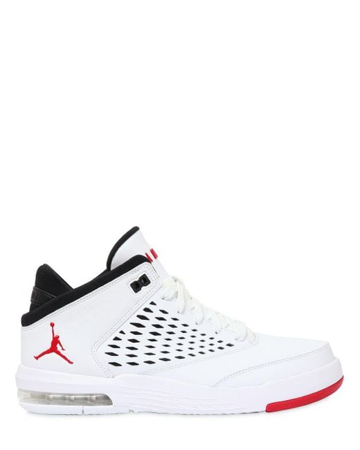 Nike White Jordan Flight Origin 4 Sneakers for men
