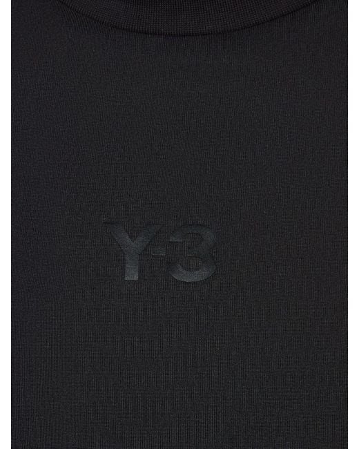 Y-3 Black Rust Dye T-shirt for men
