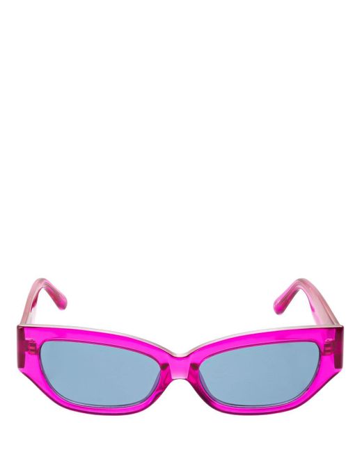 The Attico Multicolor Vanessa Cat-eye Acetate Sunglasses
