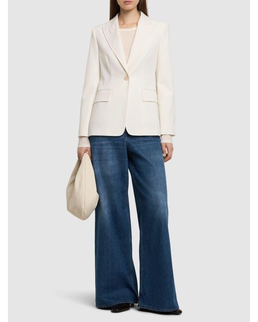Max Mara Palchi ギャバジンブレザー White