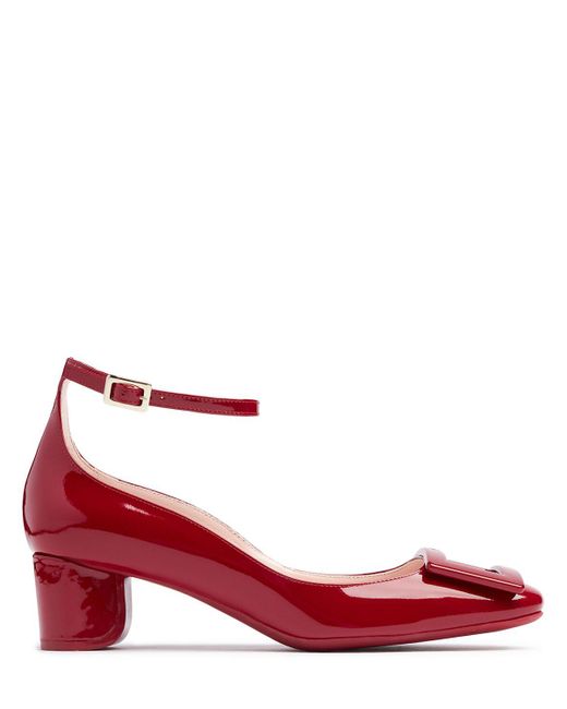 Roger Vivier Red Damen 45Mm Hohe Lacklederpumps „U Look“