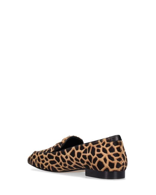 Manolo Blahnik Brown Pitakabo Leopard-print Loafers
