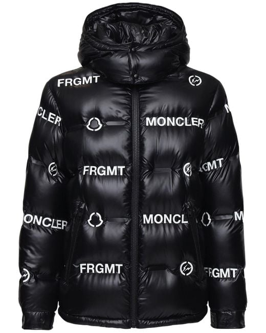 Moncler Genius Black Fragment Mayconne Nylon Down Jacket for men