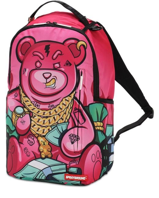 Sprayground Pink Lil Sassy Backpack for men