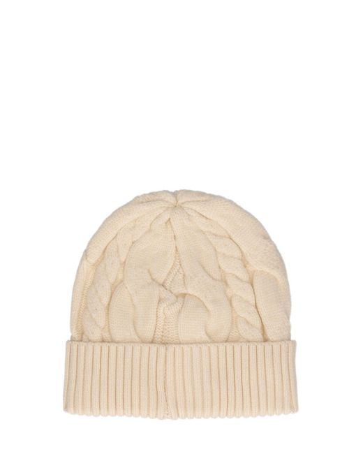 Varley Natural Chamond Cable Knit Beanie