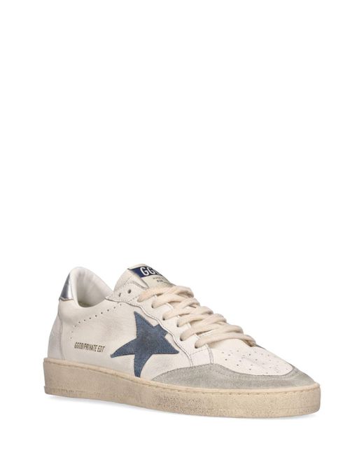 Golden Goose Deluxe Brand White Lvr Exclusive Ball Star Leather Sneakers