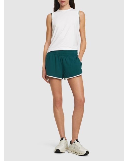 Varley Arlington ランニングショートパンツ Green