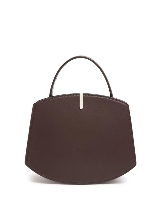 SAVETTE Brown Florence 20 Smooth Leather Bag Unique