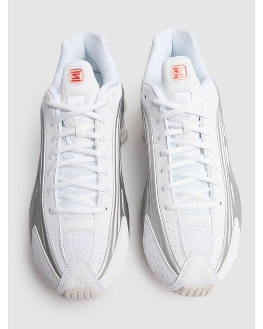 Mujer Sneakers Shox R4 Nike de color White