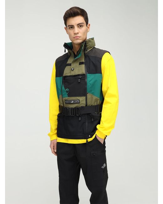 The North Face Steep Tech Apogee Vest in Green for Men | Lyst
