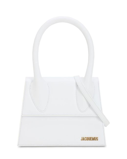 Borsa "le Grand Chiquito" In Pelle di Jacquemus in White