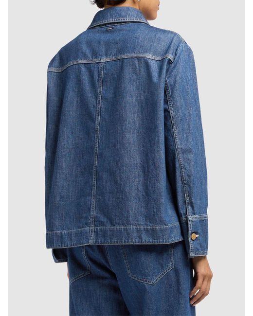 Max Mara Giulietta デニムジャケット Blue