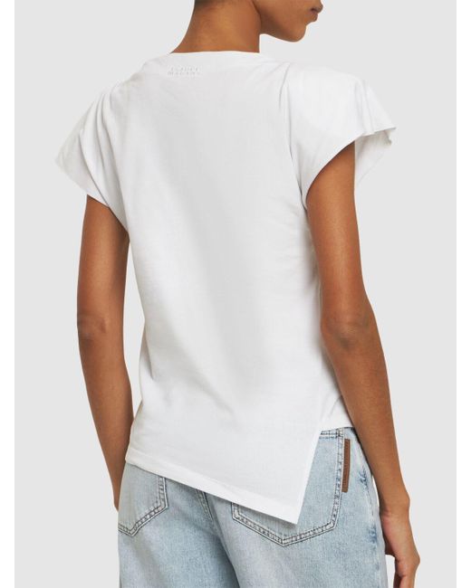 Camiseta de jersey Isabel Marant de color White