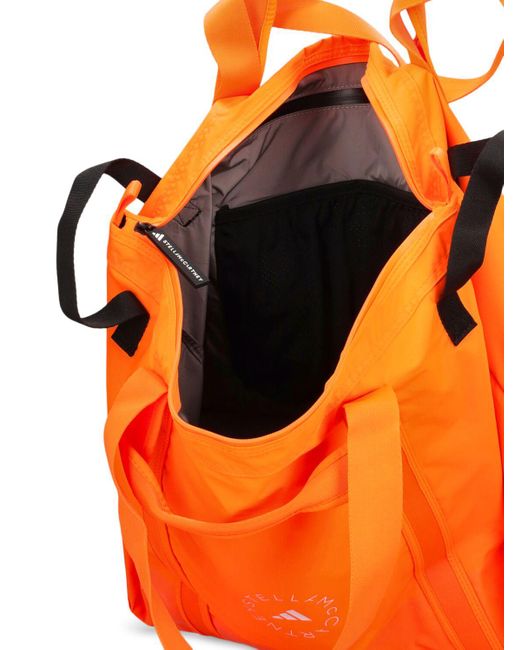 Adidas By Stella McCartney Orange Asmc Tote Bag