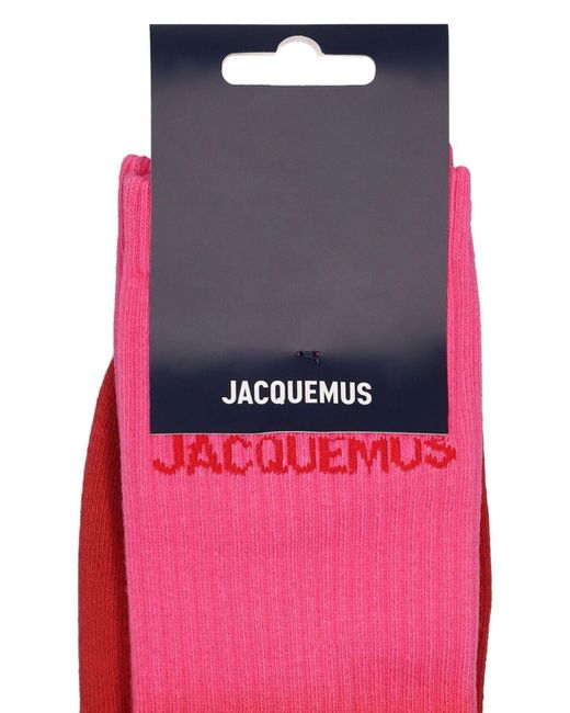 メンズ Jacquemus Les Chaussettes Moisson ソックス Red