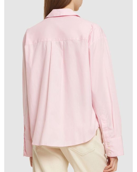 THE GARMENT Pink Hemd Aus Baumwolle "madrid"