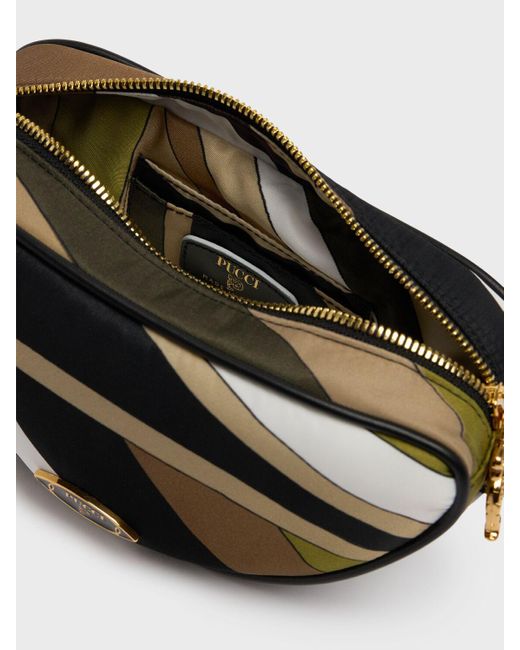 Emilio Pucci Iride ナイロントップハンドルバッグ Metallic