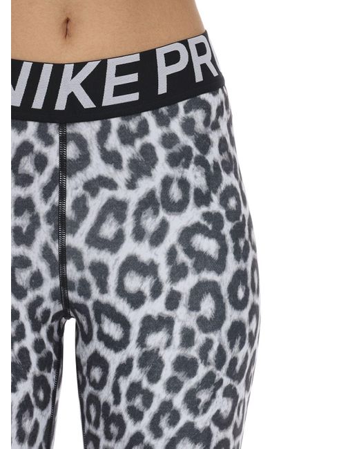 Nike Leopard Shorts in White/Black (Black) Lyst
