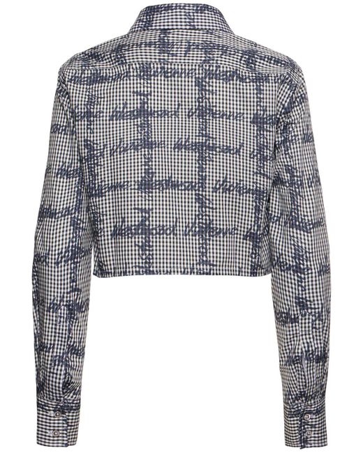 Mujer Camisa De Algodón Vivienne Westwood de color Gray